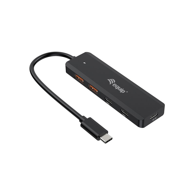 Equip USB-C 4-Port USB 3.2 Gen 2 (10Gbps) Hub, USB-C x 2, USB-A x 2