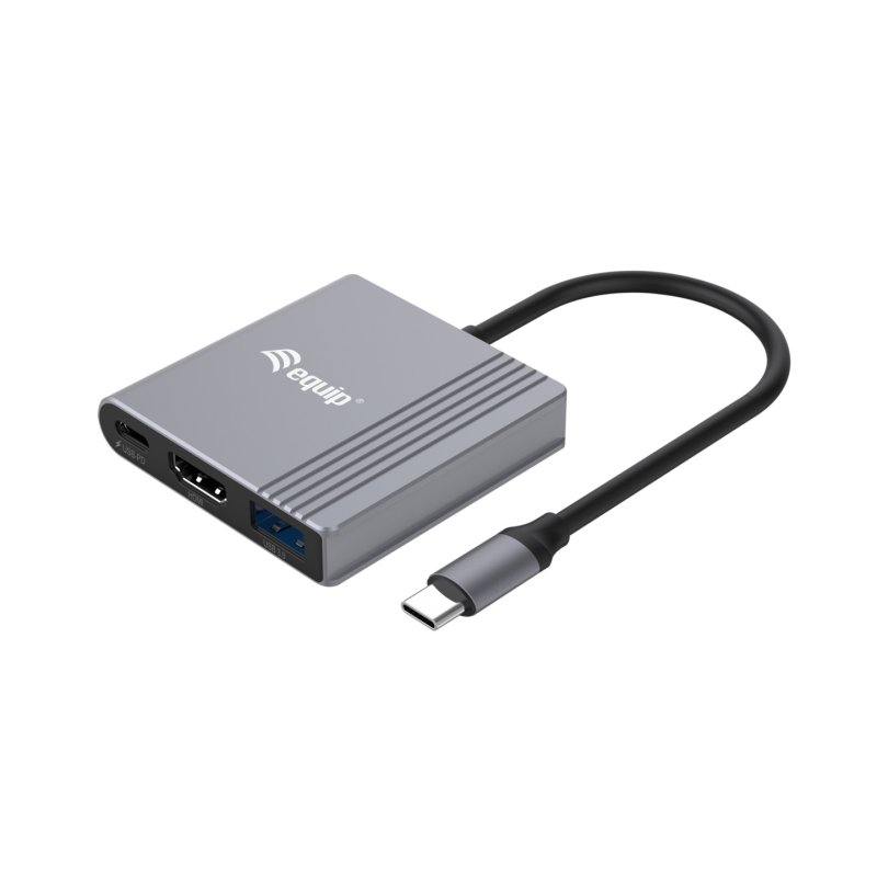 Equip 3 in 1 USB-C to HDMI / USB-A / USB PD Adapter