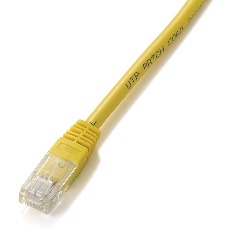 Equip 825462 câble de réseau Jaune 3 m Cat5e U/UTP (UTP)