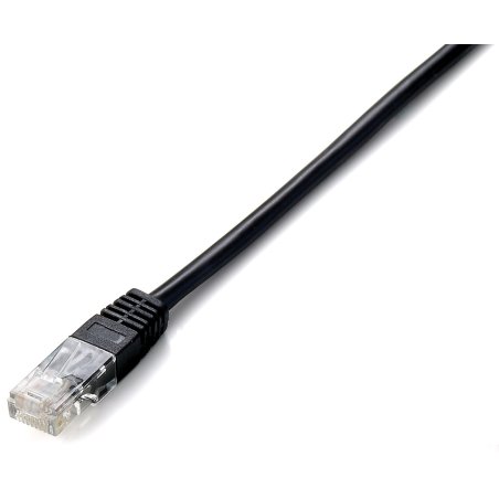 Equip Cat.5e U/UTP 15m câble de réseau Noir Cat5e U/UTP (UTP)