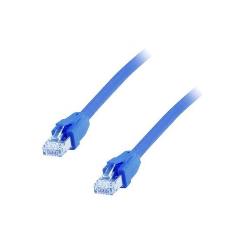 Equip Cat 8.1 S/FTP (PIMF) Patch Cable, LSOH, 0.5m, Blue