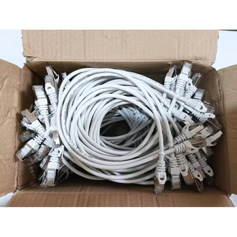 Equip Patchkabel Cat6 60x/set S/FTP 2xRJ45 0.50m ws LSZH
