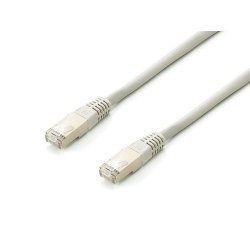 Equip Cat.6A Platinum S/FTP Patch Cable, Grey, 1.0m, 10pcs/set