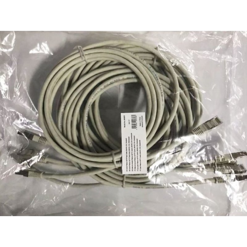 Equip Patchkabel Cat6A 5x/set S/FTP 2xRJ45 3.00m gr Plat.