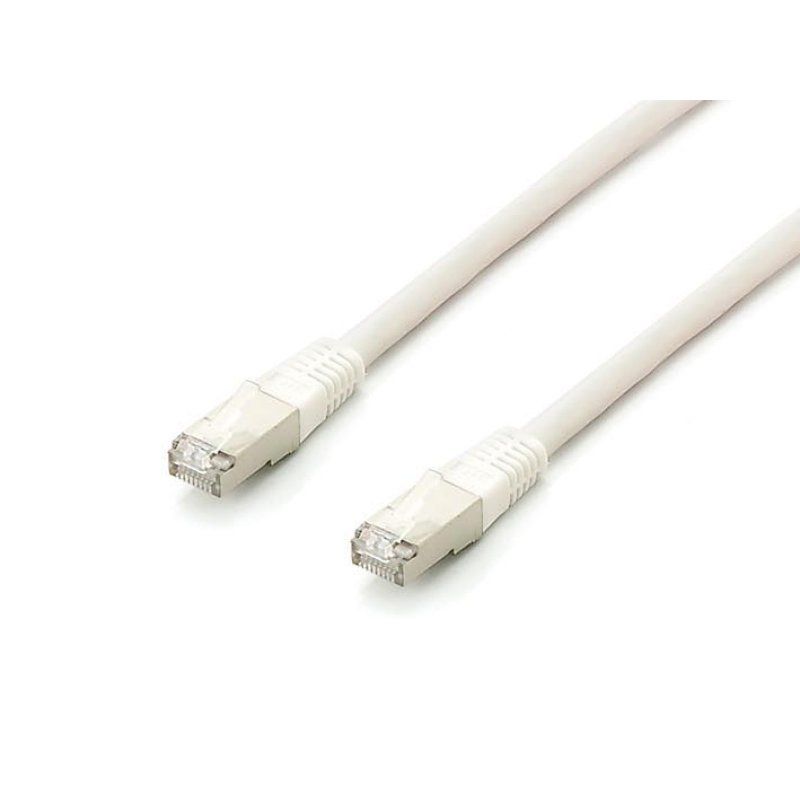 Equip Patchkabel Cat6A 5x/set S/FTP 2xRJ45 10.00m ws Plat.