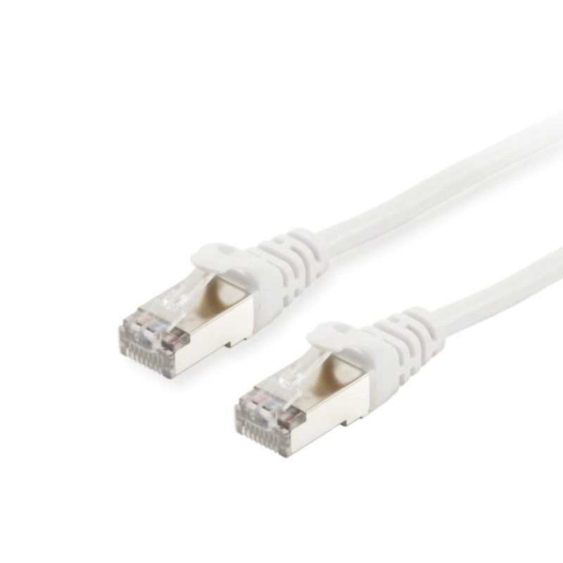 Equip Cat.6 S/FTP Patch Cable, 2.0m, White, 34pcs/set