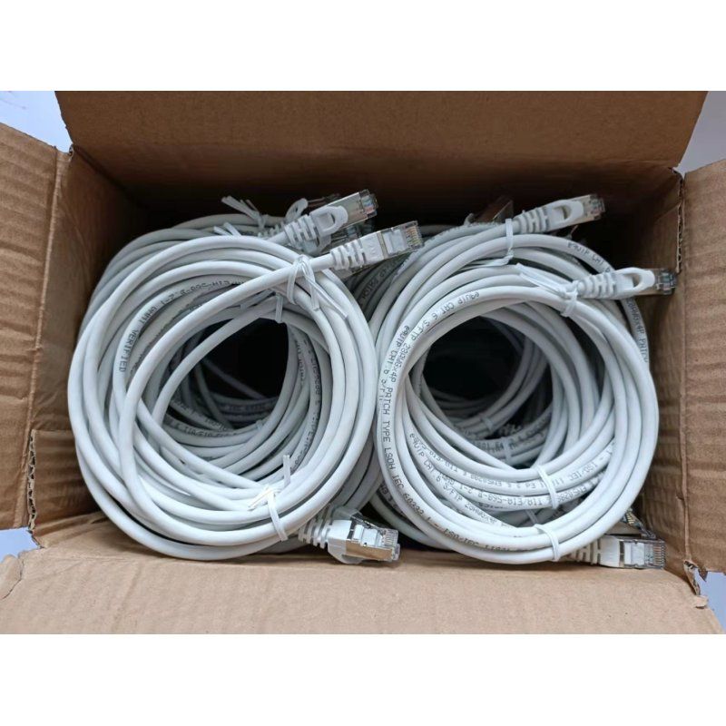 Equip Cat.6 S/FTP Patch Cable, 2.0m, White, 34pcs/set