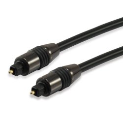 Equip Audiokabel optisches Toslink St/St 3.0m schwarz
