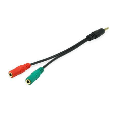 Equip 147943 audio cable 1.5 m 2 x 3.5mm 3.5mm Black
