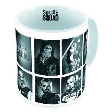 Suicide Squad characters mug