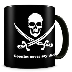 LES GOONIES - Never Say Die - Mug en céramique "14x12x10cm"