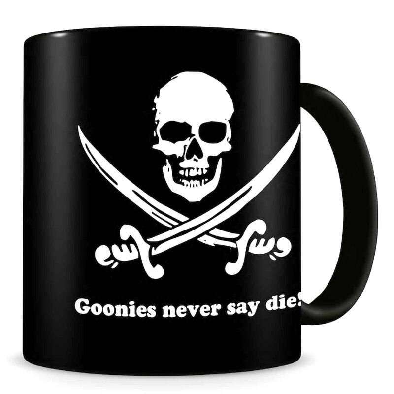 LES GOONIES - Never Say Die - Mug en céramique "14x12x10cm"