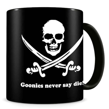 LES GOONIES - Never Say Die - Mug en céramique "14x12x10cm"