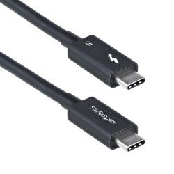 StarTech.com Câble Thunderbolt 5 de 80cm, 80Gbps/Jusqu'à 120Gbps, 240W PD, 8K 60Hz, Câble Thunderbolt Certifié,