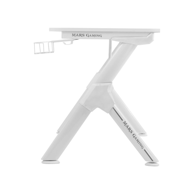 Mars Gaming MGD140W bureau d'ordinateur Gris, Blanc