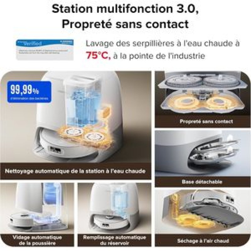 Roborock Qrevo Curv Saugroboter weiß