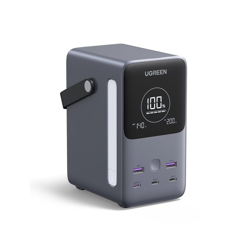 48000mAh 300W Fast Charging Power Bank gray