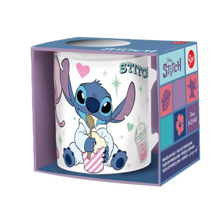 MUG PORCELAINE STITCH MILKSHAKE 325ML