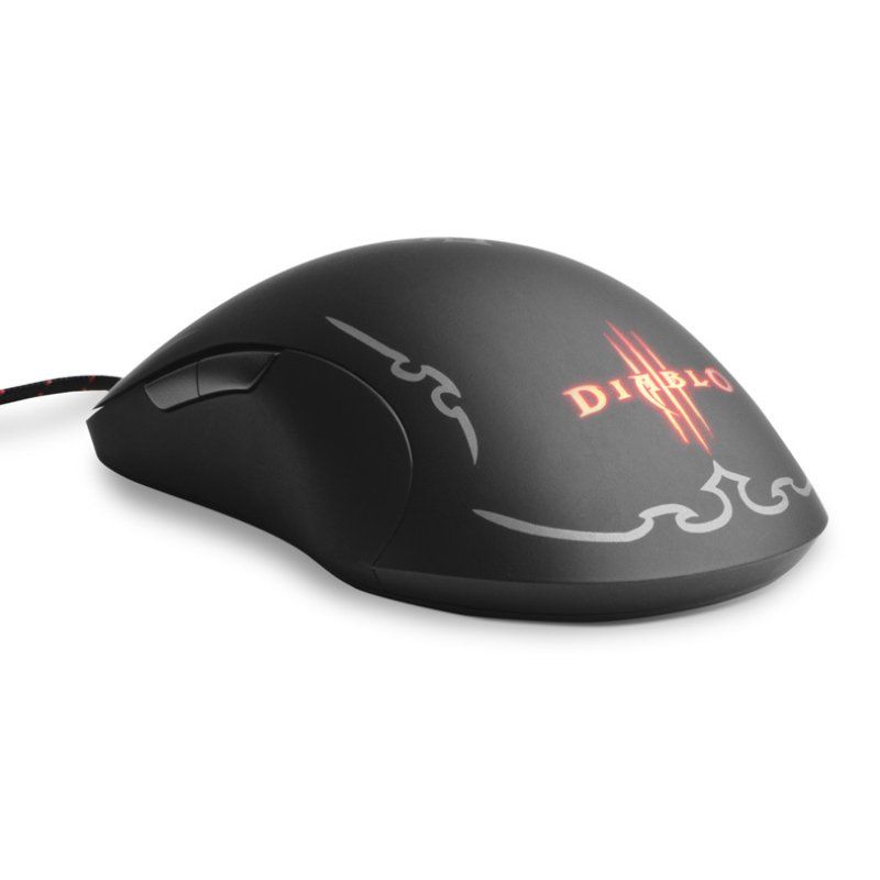 Steelseries Diablo III souris Jouer Ambidextre USB Type-A Laser