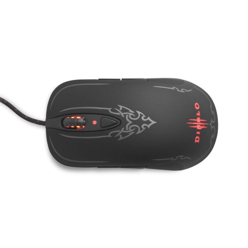 Steelseries Diablo III souris Jouer Ambidextre USB Type-A Laser