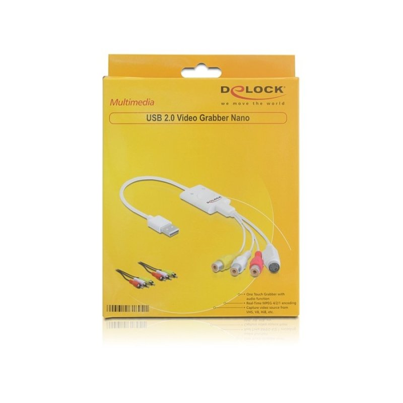 DeLOCK 61894 USB graphics adapter White