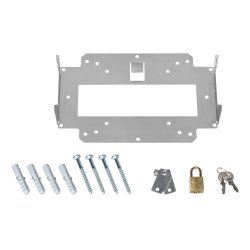 Wall Mount Lock (LN. Bulk 10) MIT Vorhängeschlösser