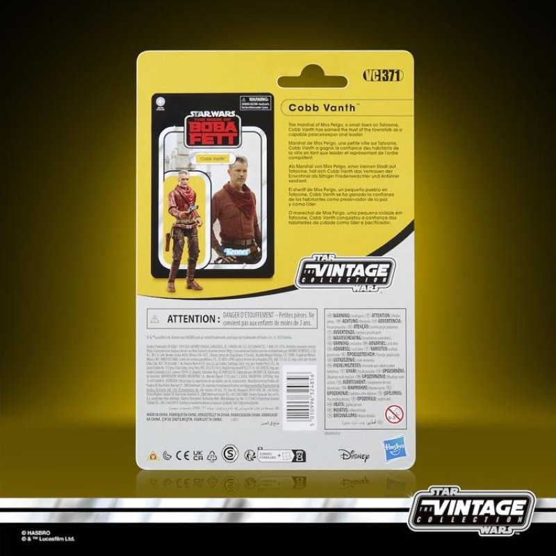 LE LIVRE DE BOBA FETT - Cobb Vanth - Figurine Vintage Collection 10cm