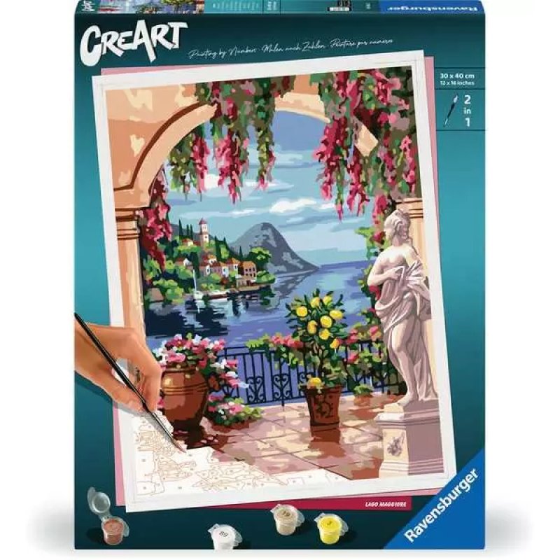 Ravensburger 25963 livre et page à colorier Couleur par kit de peinture par numéros