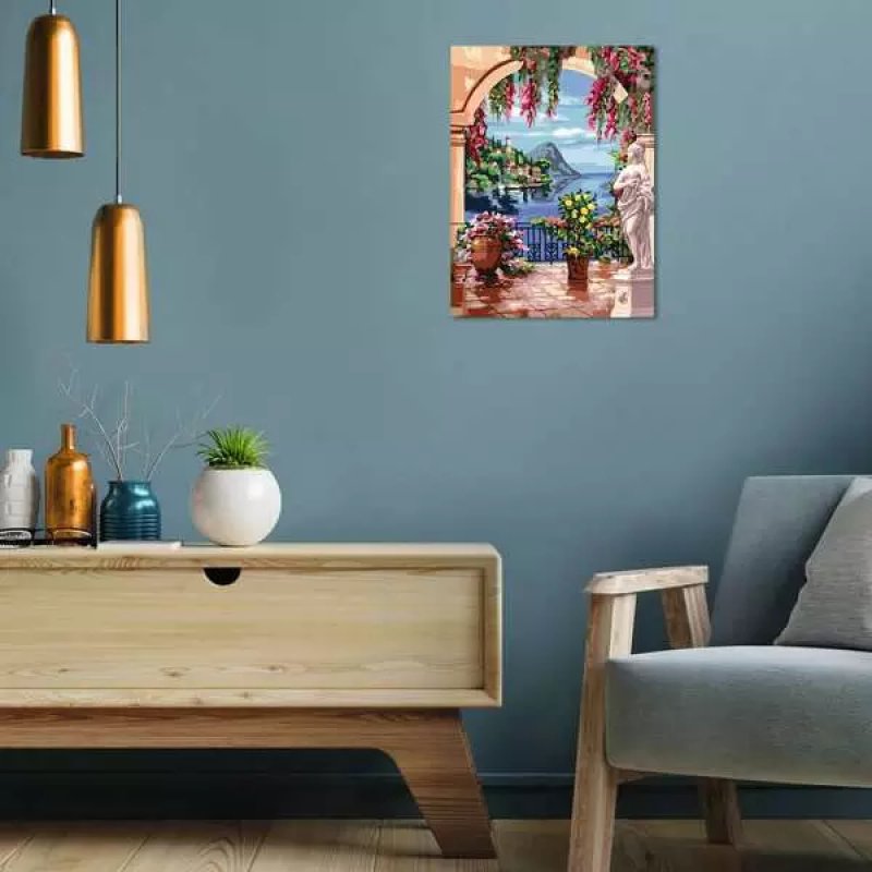 Ravensburger 25963 livre et page à colorier Couleur par kit de peinture par numéros