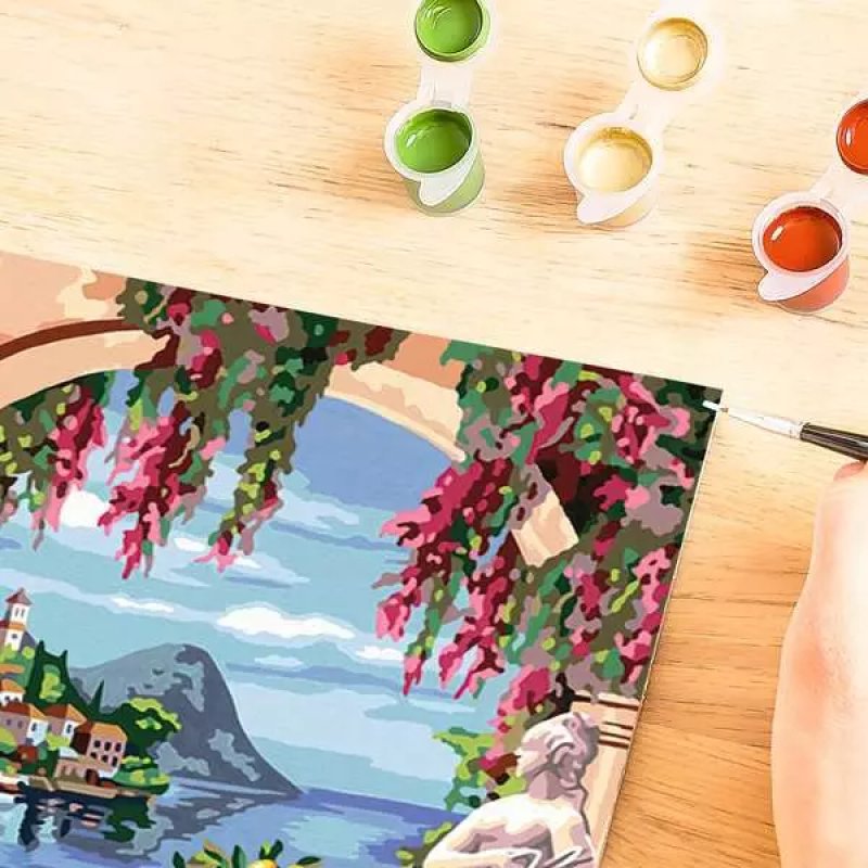 Ravensburger 25963 livre et page à colorier Couleur par kit de peinture par numéros