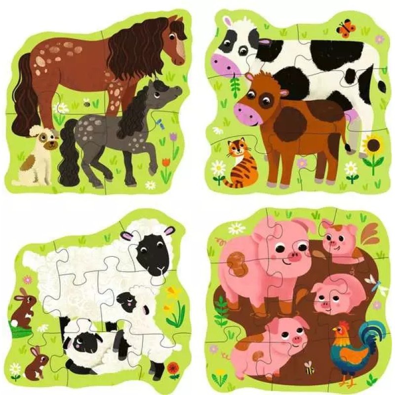 Ravensburger 12.004.001 puzzle Jigsaw puzzle 4 pc(s) Animals