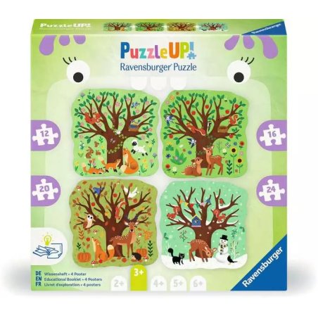 Ravensburger 12.004.002 puzzle Jeu de puzzle 12 pièce(s) Animaux