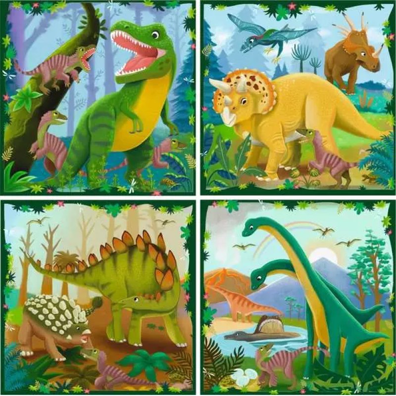 Ravensburger 12.004.003 puzzle Jigsaw puzzle 25 pc(s) Dinosaurs