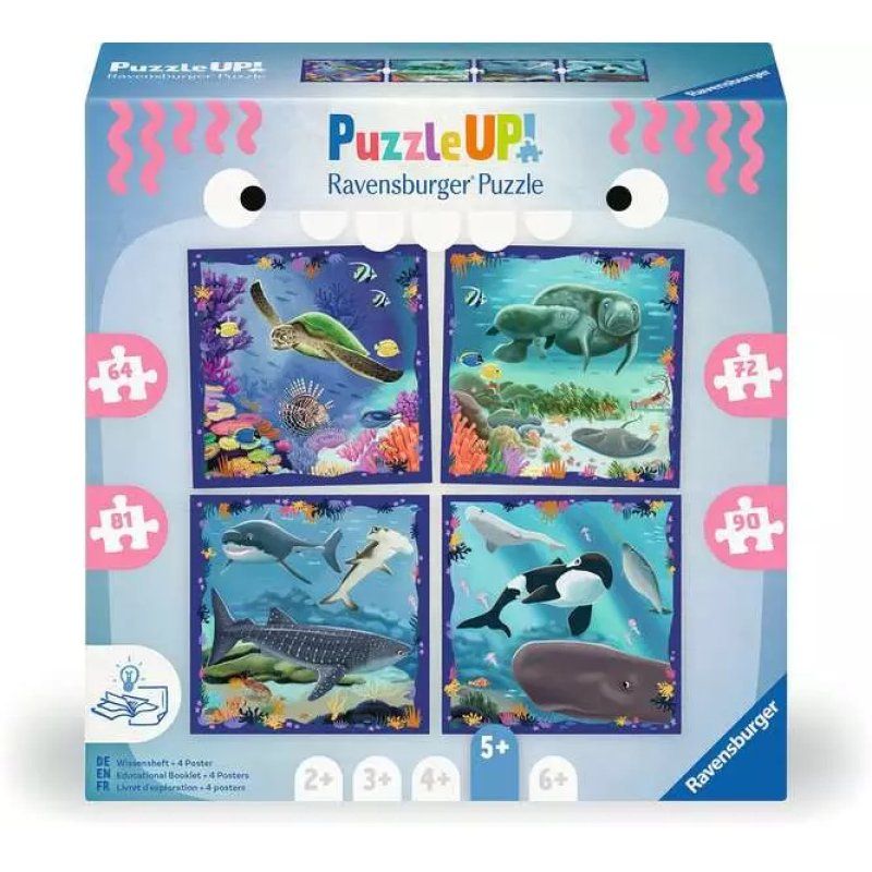 Ravensburger 12.004.004 puzzle Jeu de puzzle 64 pièce(s) Aquatique