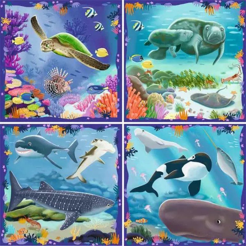 Ravensburger 12.004.004 puzzle Jeu de puzzle 64 pièce(s) Aquatique