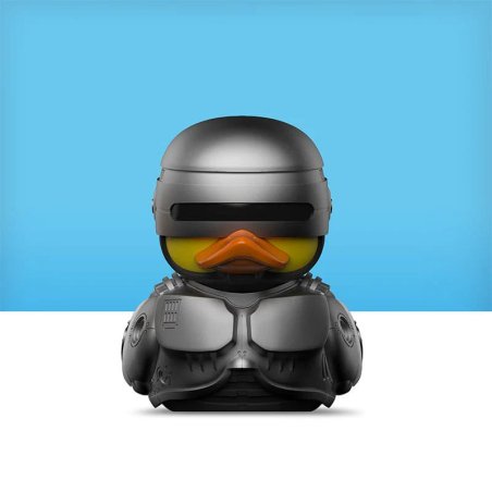 Numskull - Mini TUBBZ Canard de bain - Robocop - Alex Murphy (Édition baignoire) - 8cm - CONFIDENTIAL