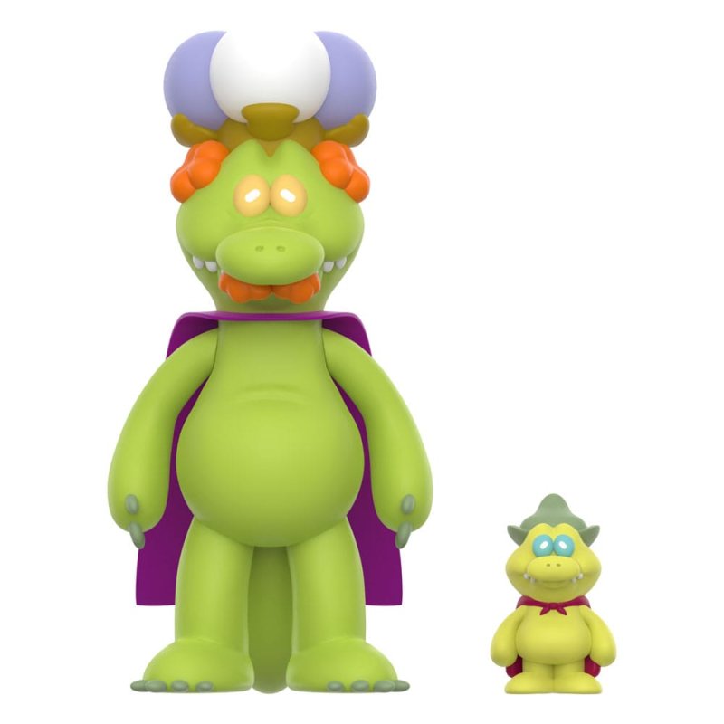 1, Rue Sésame figurine ReAction Wave 04 Alligator King & 7th Son 10 cm