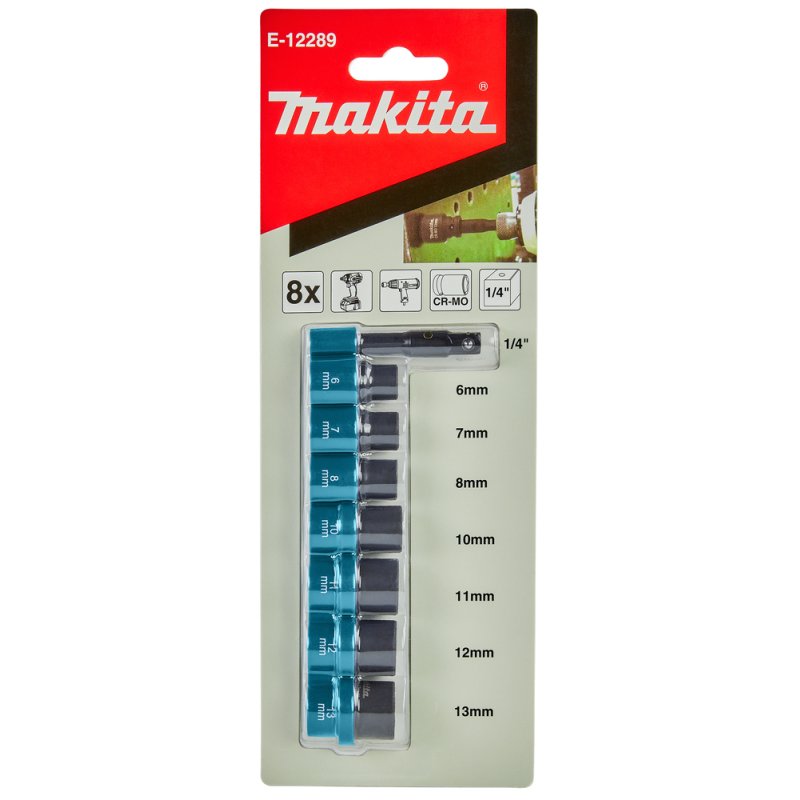 Makita Stecknuss-Set 1/44KT 8-tlg.