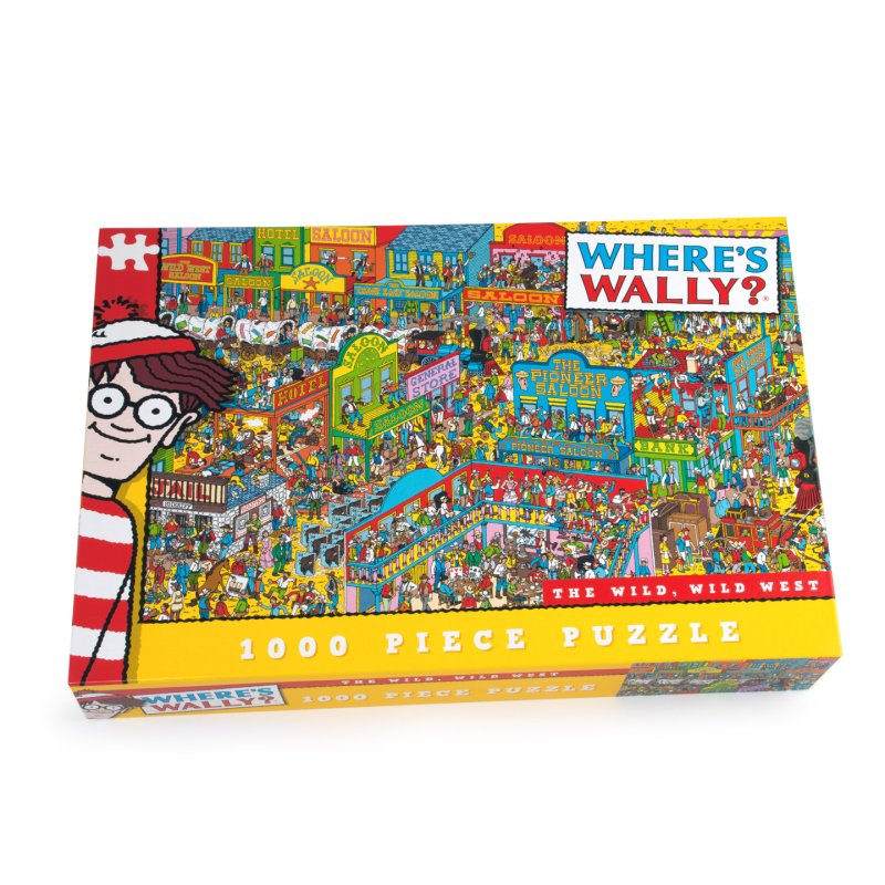 University Games - Where's Wally - The Wild Wild West - 1000pc (710-5925)