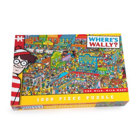 University Games - Where's Wally - The Wild Wild West - 1000pc (710-5925)