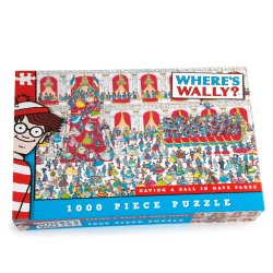 University Games - Where's Wally - Having a Ball in Gaye Paree - 1000pc (710-5975)