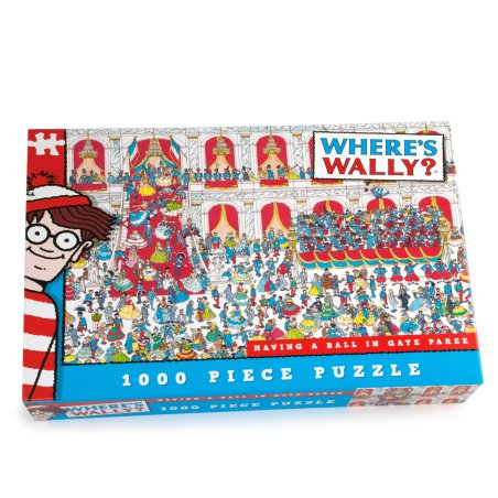 University Games - Where's Wally - Having a Ball in Gaye Paree - 1000pc (710-5975)