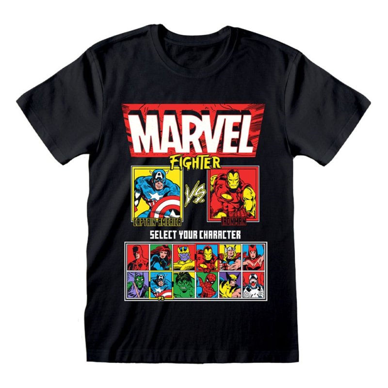 Marvel T-Shirt Vs. Screen (M)