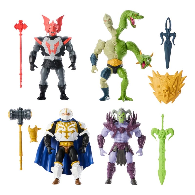 Masters of the Universe Origins pack 4 figurines 14 cm