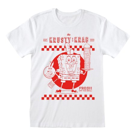Bob l´éponge T-Shirt Krusty Krab White (L)