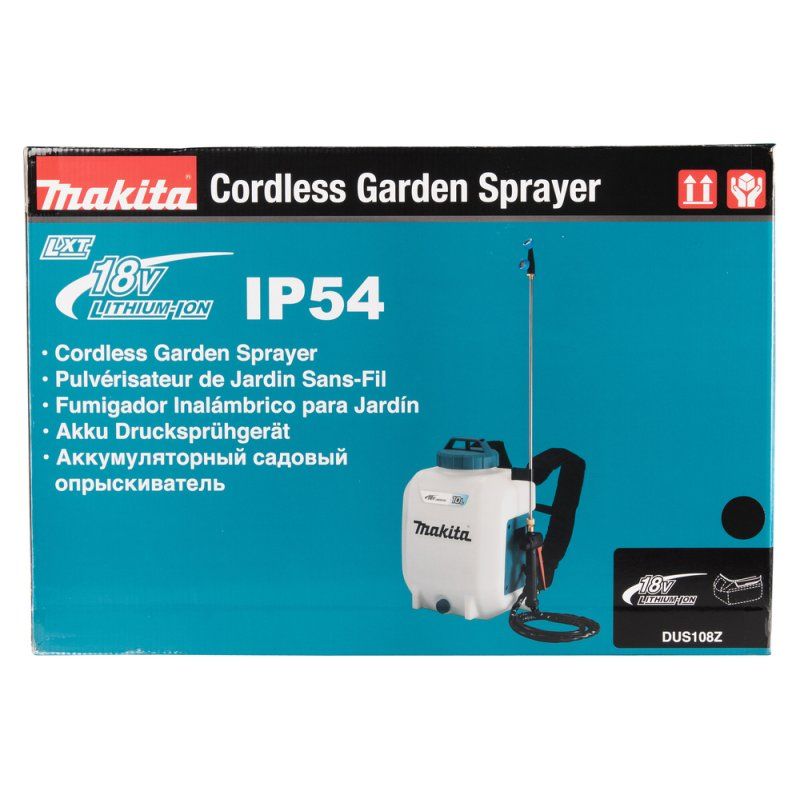 Makita DUS108Z Pulvérisateur de jardin Pulvérisateur de jardin dorsal 10 L