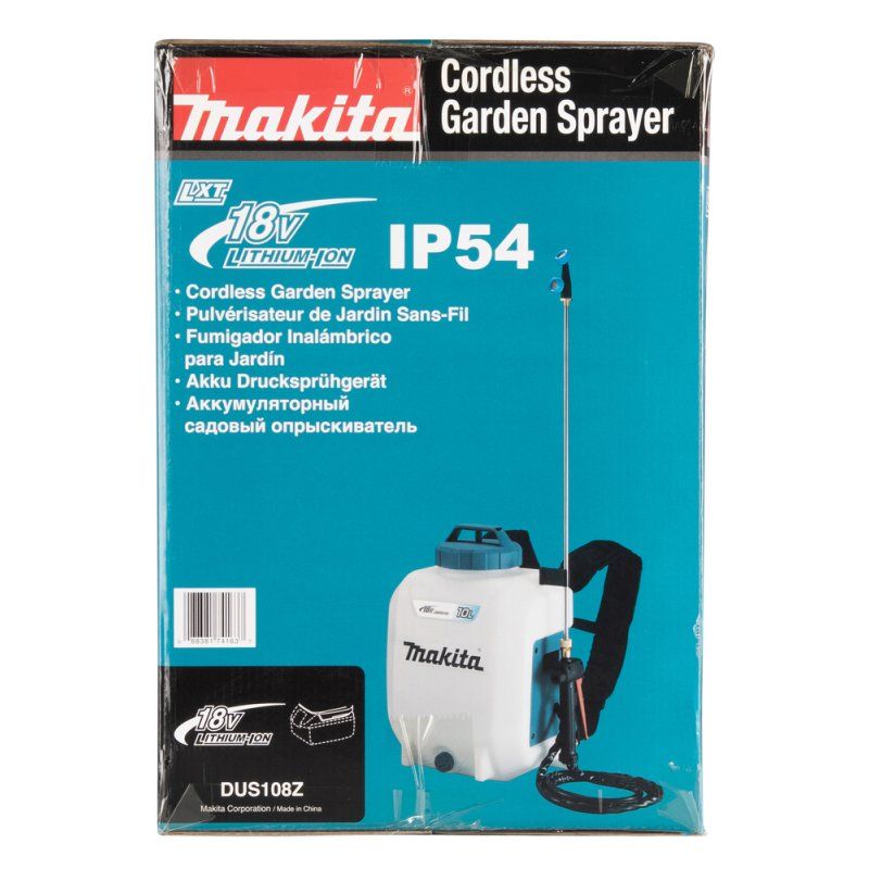 Makita DUS108Z garden sprayer Backpack garden sprayer 10 L