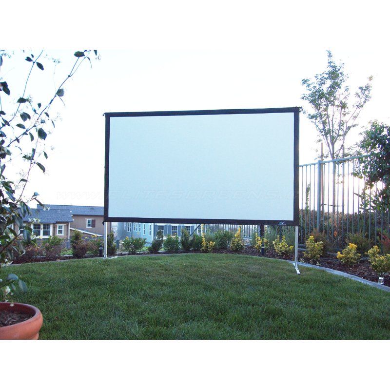 Elite Screens Outdoor 16:9 399*224cm Yard Master2 Dual silb.