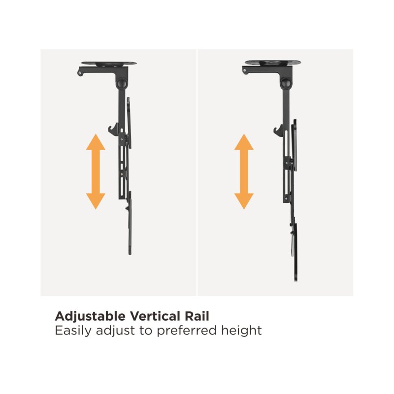 Equip Deckenhalterung 23"-55"/1TFT 20kg fest sw retail