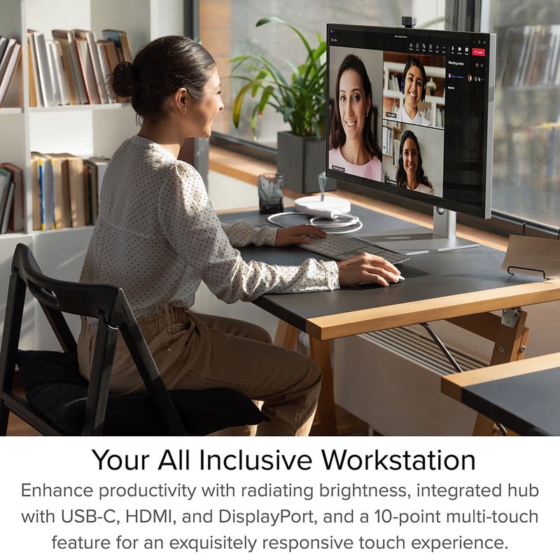 Alogic TFT 27" Clarity Pro 4K 60Hz Webcam 65WPD USB-C